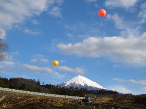 富士山２アドバルーン